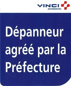 Dépanneur afréé par la préfecture - Autoroute - Depaannvi